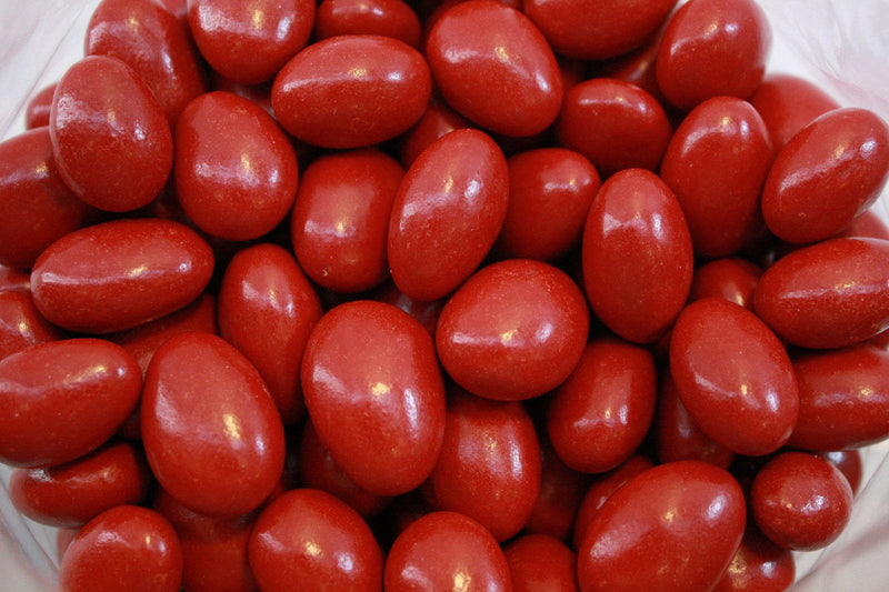 Bulk Candy - Red Chocolate Almonds
