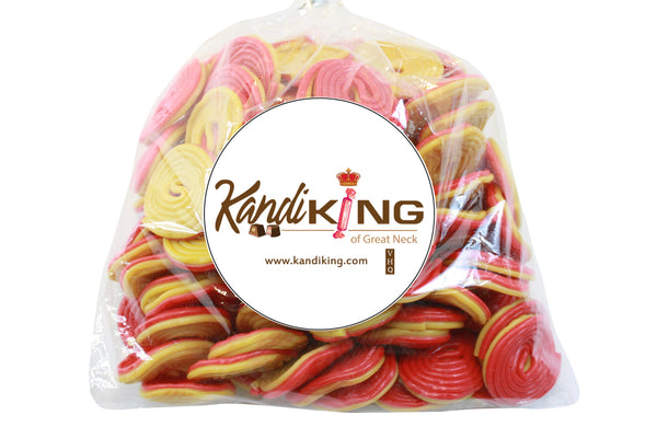 Bulk Candy - Red-Yellow Spiral Licorice