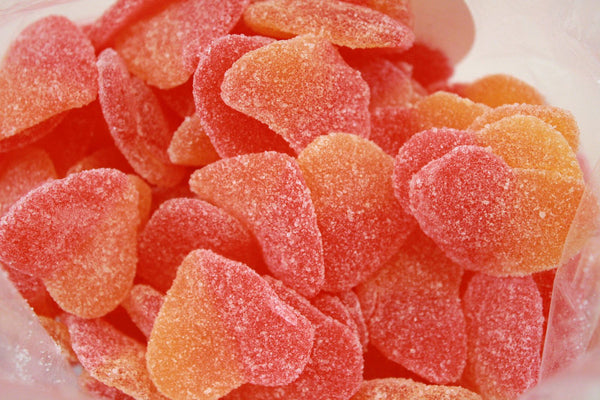 Bulk Candy - Peach Hearts