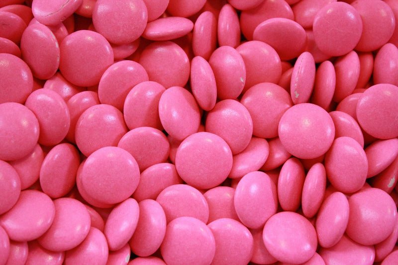 Bulk Candy - Pink Mint Chocolate Lentils