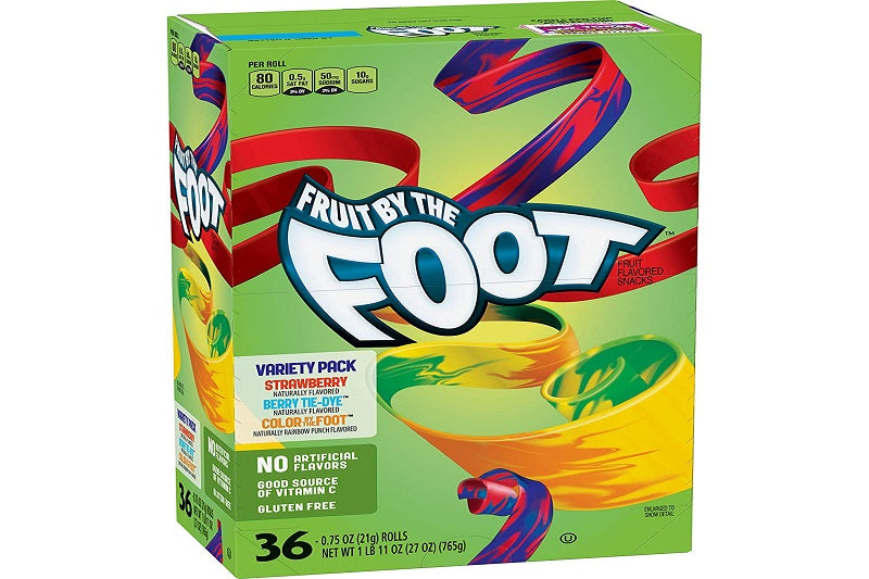 Fruit By The Foot - Variety Pack - 36CT Box