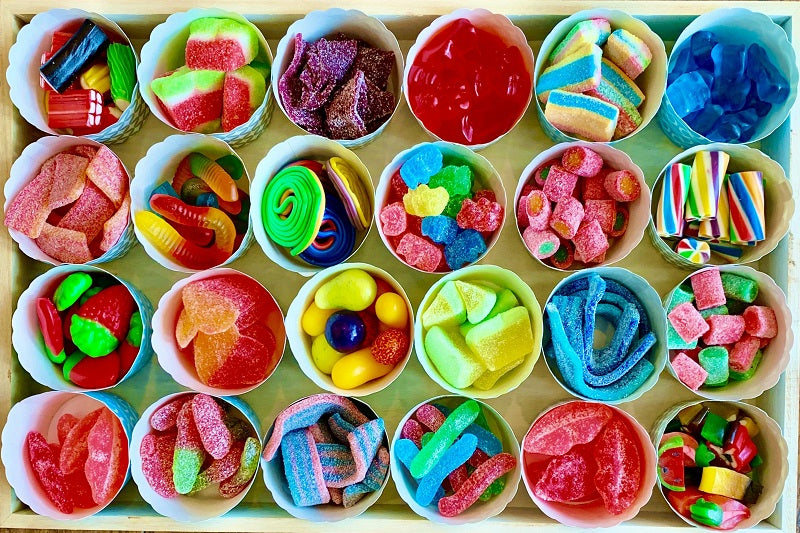 Assortment of Delicious Candy