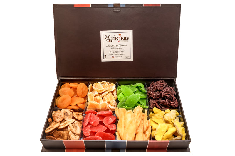 8 Section Gift Box Platter - Dried Fruits Collection - Apricots, Tange –  Kandi King