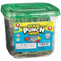 Sour Punch Licorice Twists Candy